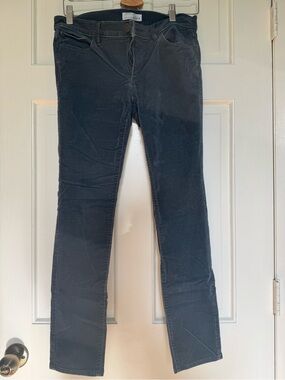 LOFT Women's Skinny Corduroy Pants in Dark Navy